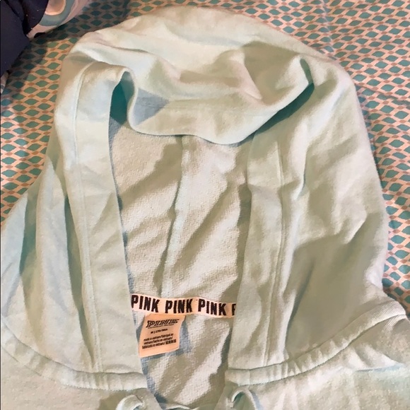 light blue PINK hoodie - Picture 5 of 7